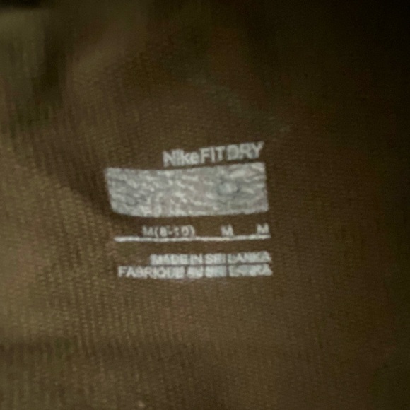 Nike Fold Over Cotton Flare Yoga Pants - Picture 4 of 4